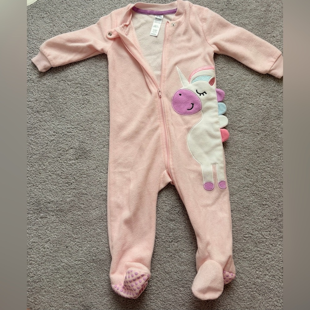 Pink Unicorn Kids One Piece